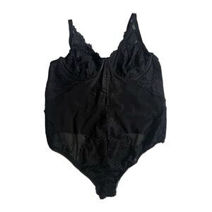 Women's Torrid Black Lace Bodysuit Sleepwear Size 1
